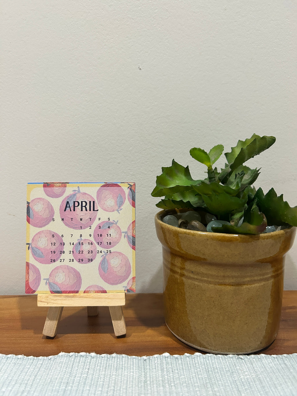 Mini Desk Calendar